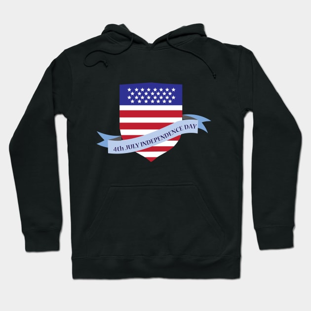 Independence day Hoodie by dddesign